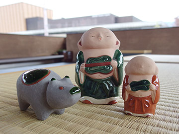 六兵衛窯製の置物 artcube shop 京都高島屋店
